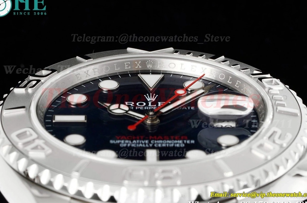 126622 40mm Blue Dot SS Yacht-Master A2836 SS GSF 0218
